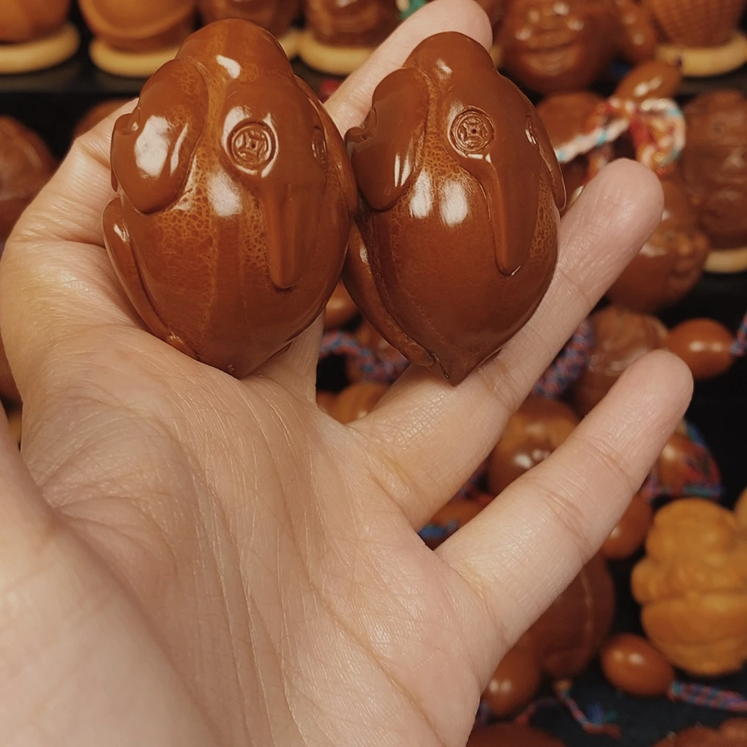 手串/手链橄榄核烤鸭一对00678