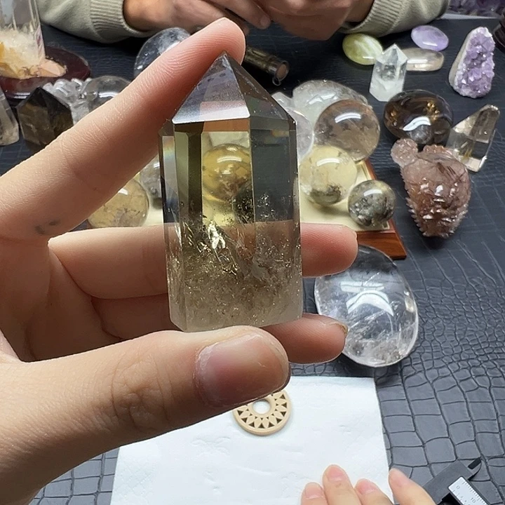 未镶嵌水晶珠宝半成品69水晶