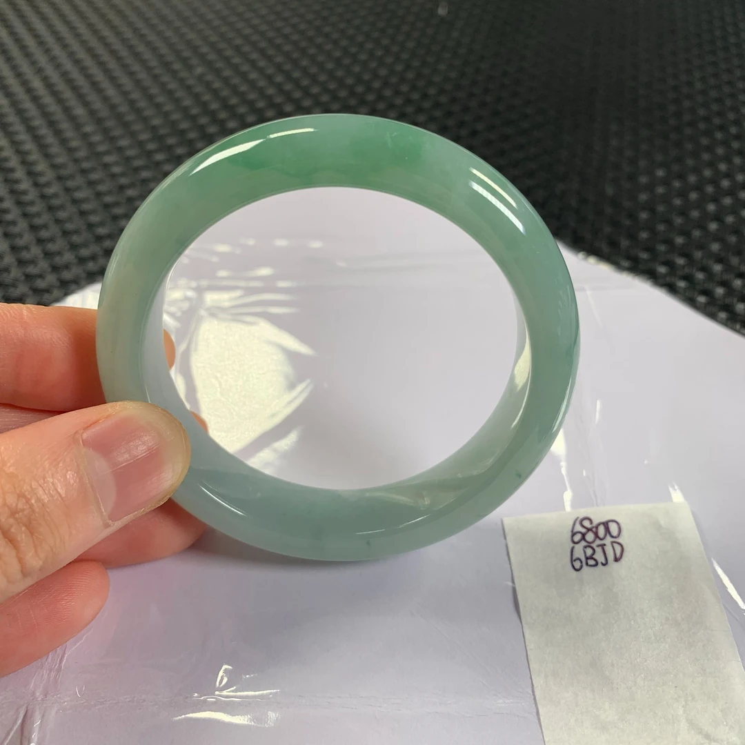 天然缅甸翡翠A货手镯 6BJD