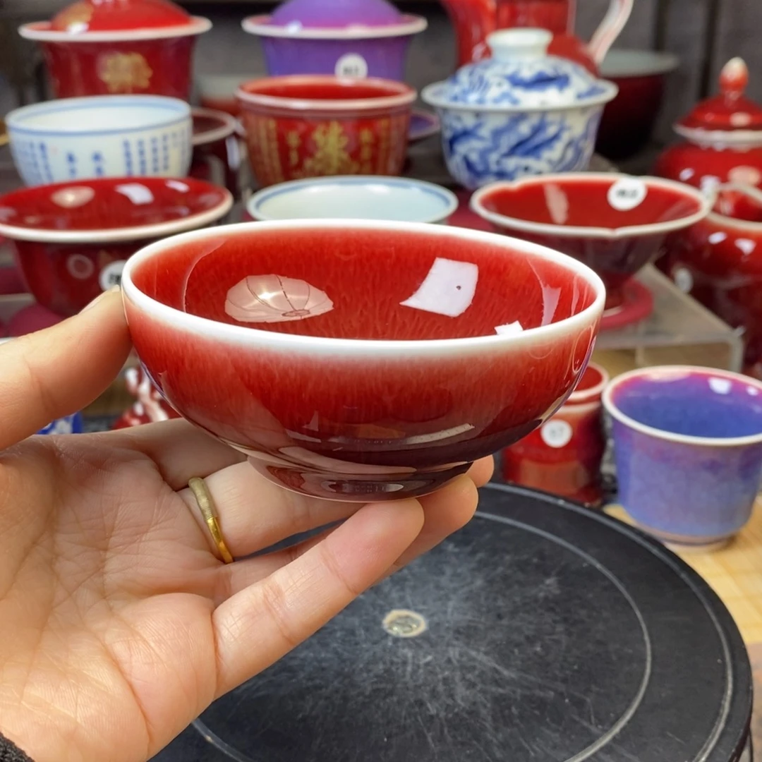 【闪购商品】景德镇名陶坊原矿郎红100号