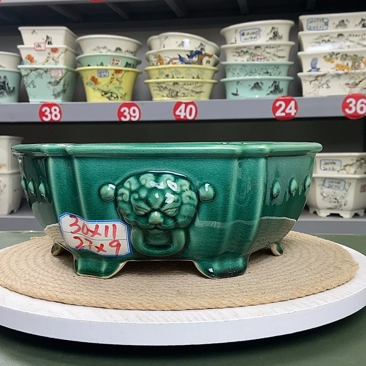 紫砂宜兴紫砂花盆