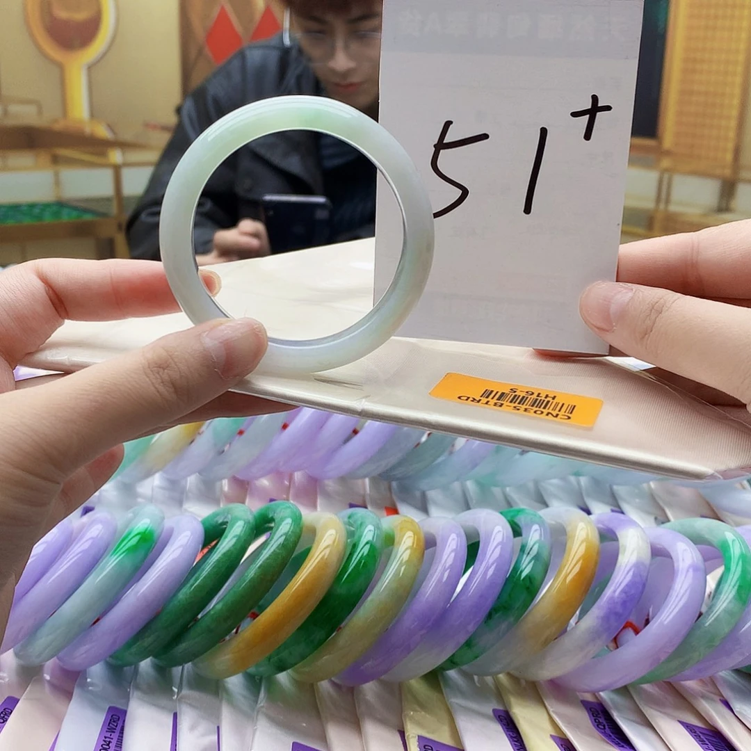 翡翠未镶嵌手镯nn