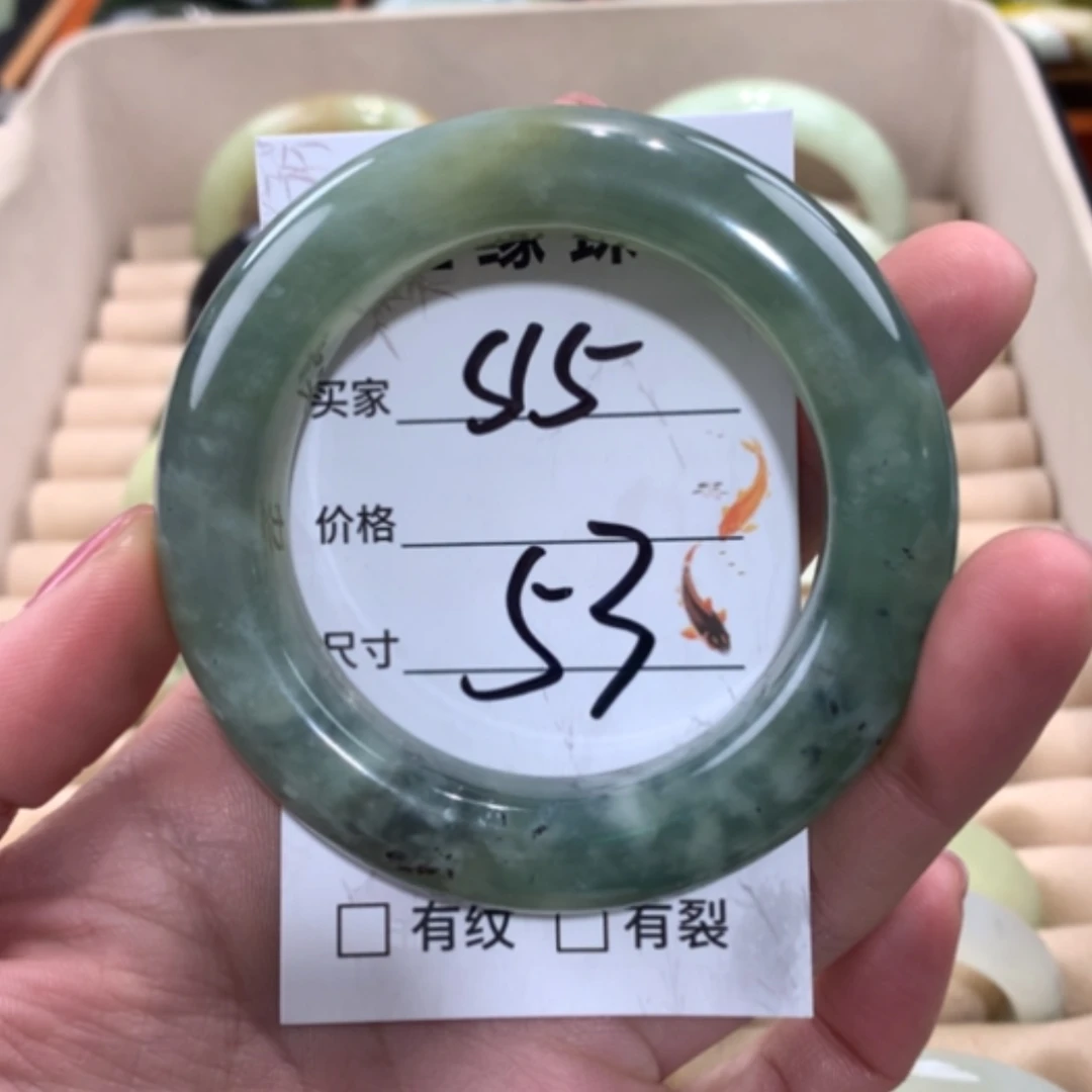 【闪购商品】合金蛇纹石玉手镯