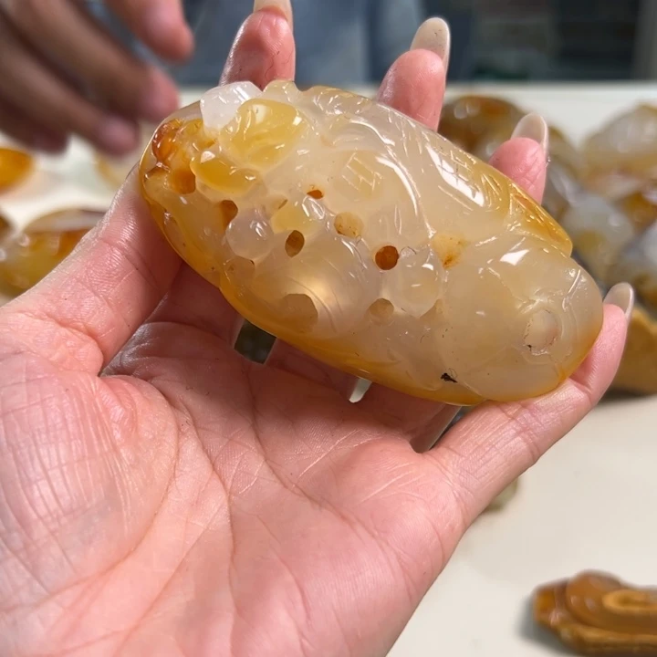 玛瑙/玉髓吊坠(不含链)未镶嵌