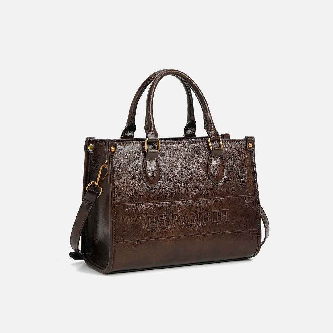 【C姐来了】2025新款秋冬潮流百搭轻奢简约手提托特包（送挂饰）