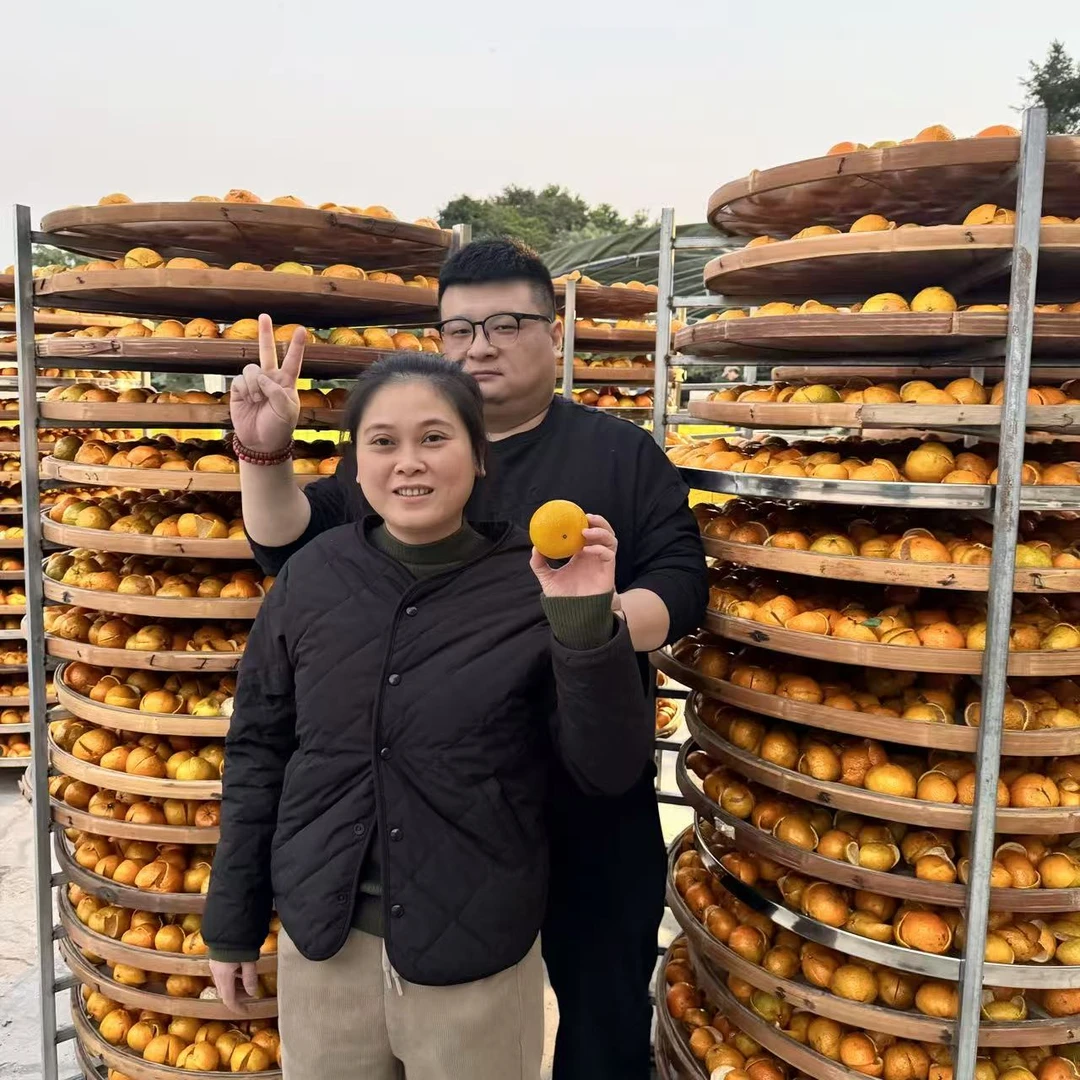 【思路和】牛比围大红皮·东甲产区2021年新会陈皮100g