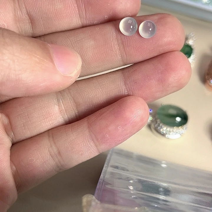 翡翠裸石缅料A货翡翠