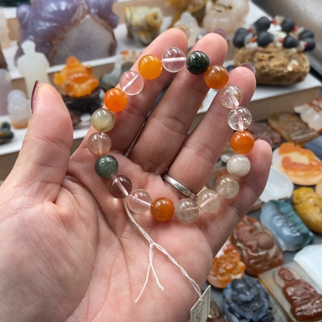 叶****玛瑙/玉髓未镶嵌挂件