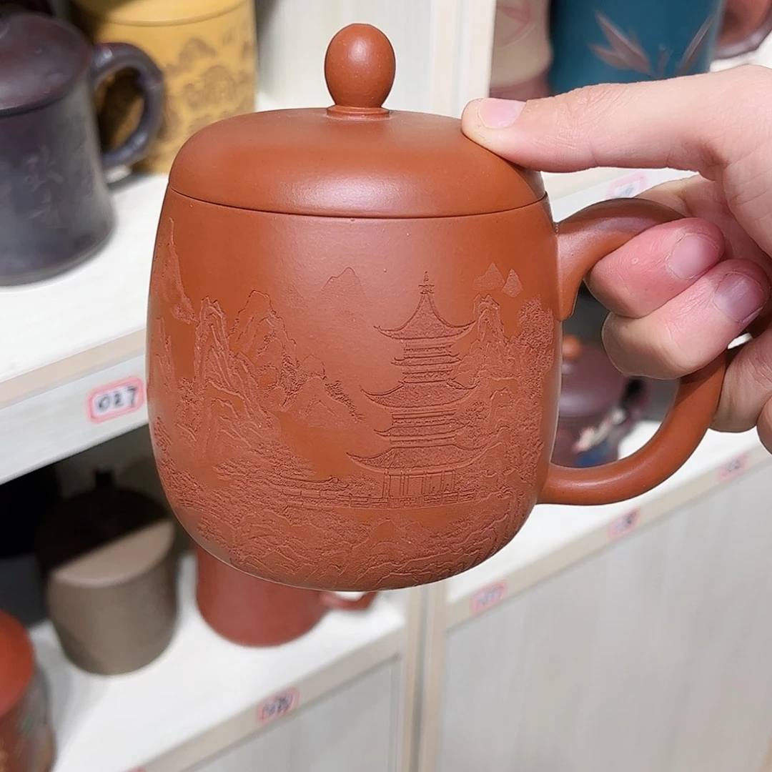 紫砂茶杯手工制作