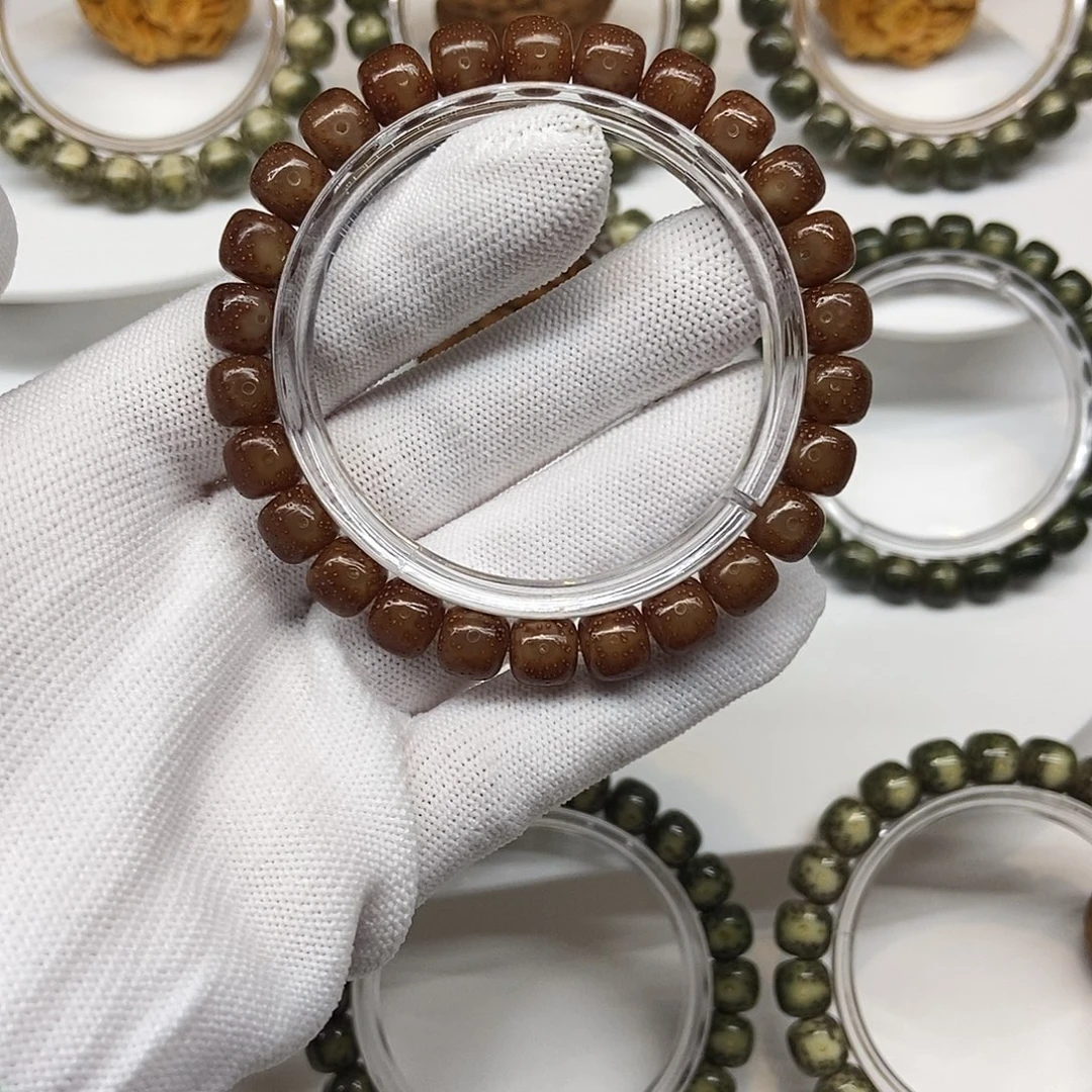 手串星月菩提卡9粉冰小细星07