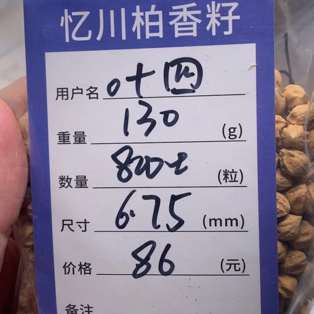 柏香籽/百香籽吊坠。*四