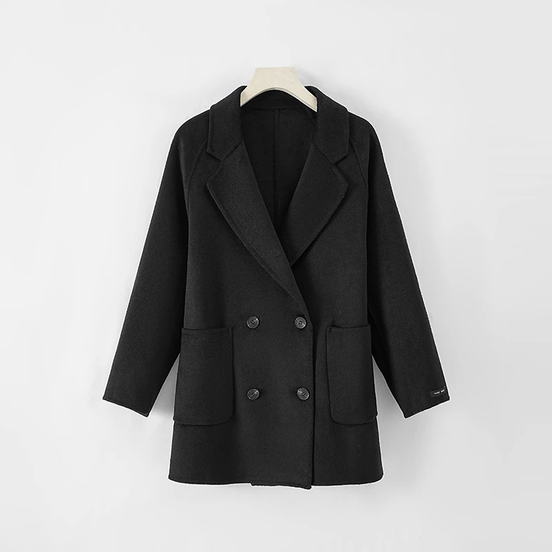 时尚百搭毛呢外套YX-C75
