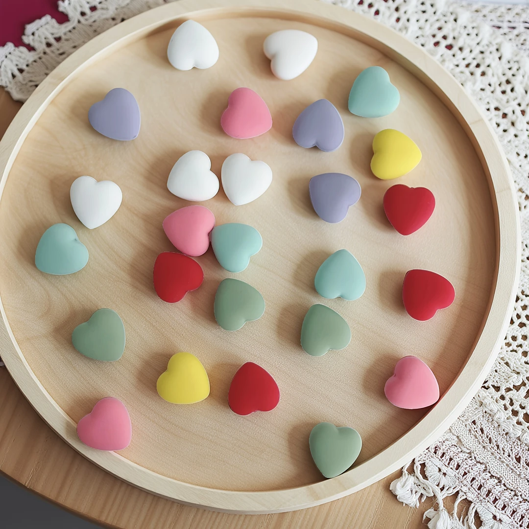 盛莲 爱心针帽 硅胶防脱针帽堵头 防溜线毛衣针帽 防滑线 防脱针