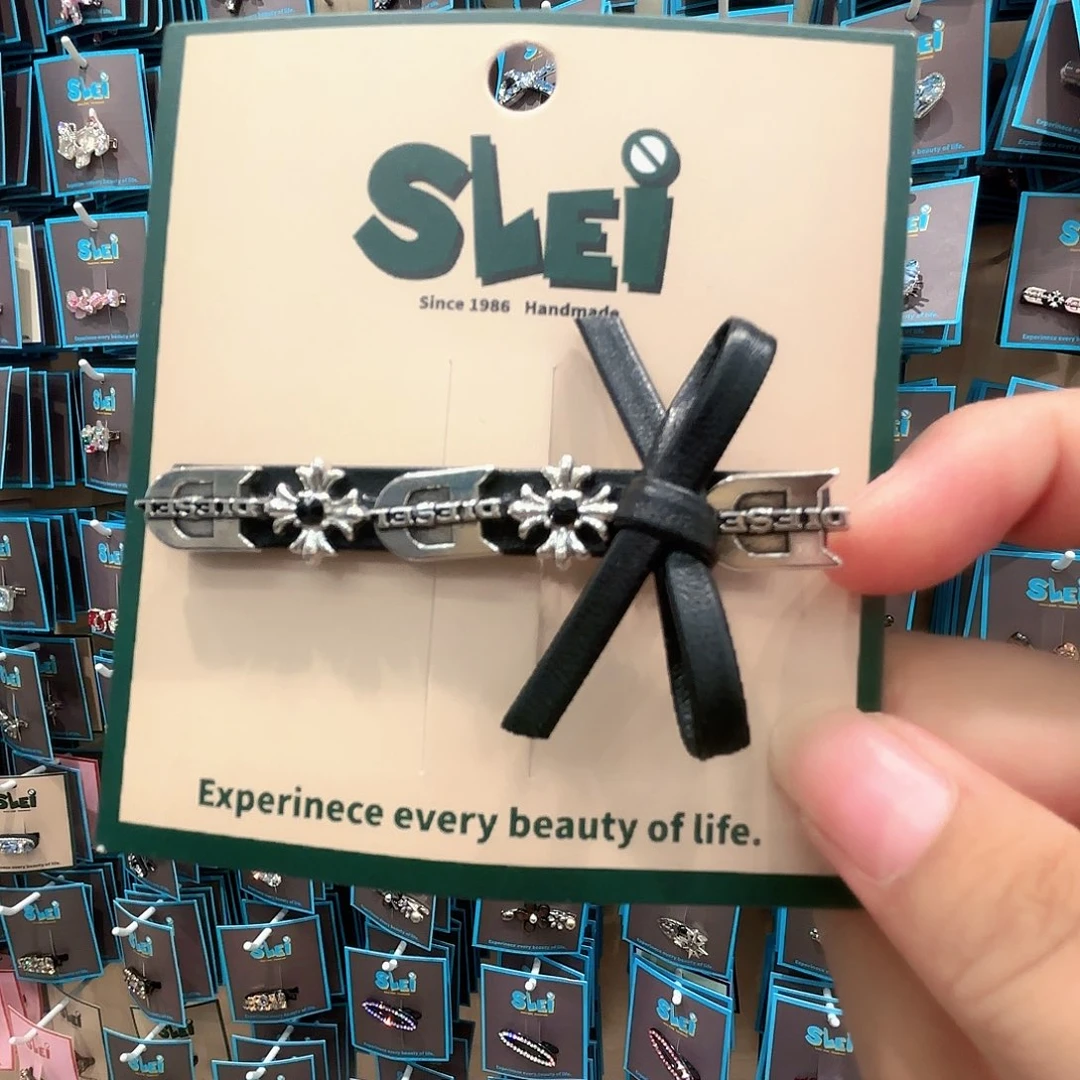 非金属布艺111发夹