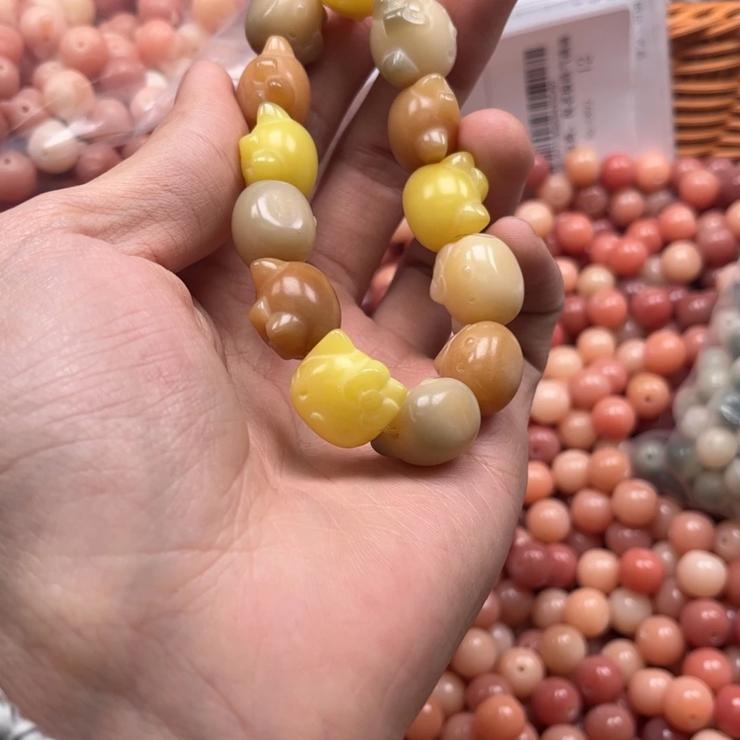 【闪购商品】白玉菩提吊坠z16/一串kt猫