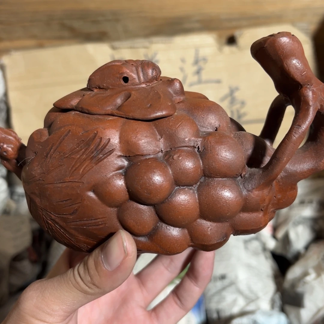 紫砂茶壶老厂紫砂壶一件！