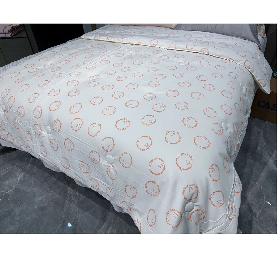 全棉春秋懒人裸睡被亲肤透气适合家庭宿舍用