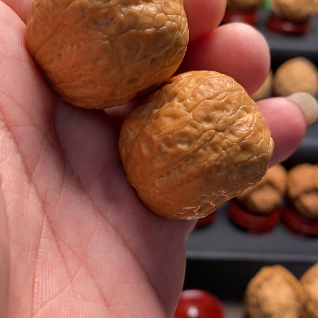 文玩核桃吊坠方尊元宝38尺