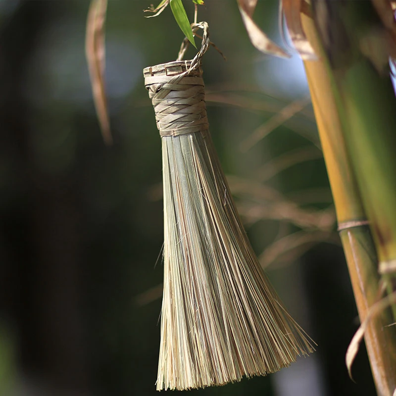 竹子锅刷竹刷把手工竹锅刷