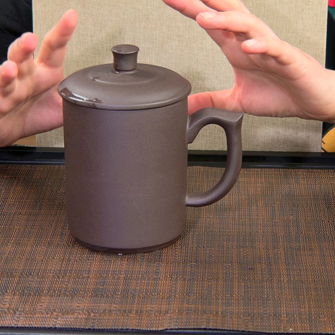 茶杯紫砂高货放漏