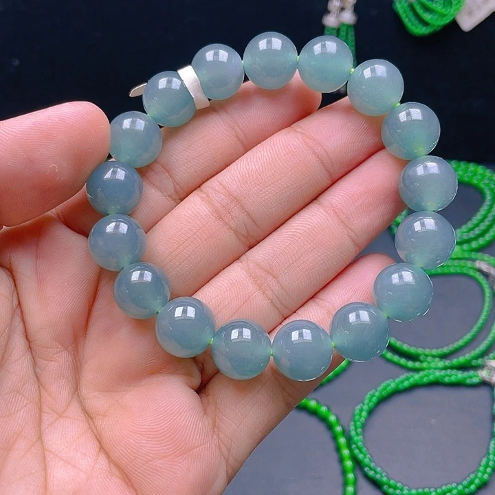 颈饰未镶嵌翡翠A货卡12.5