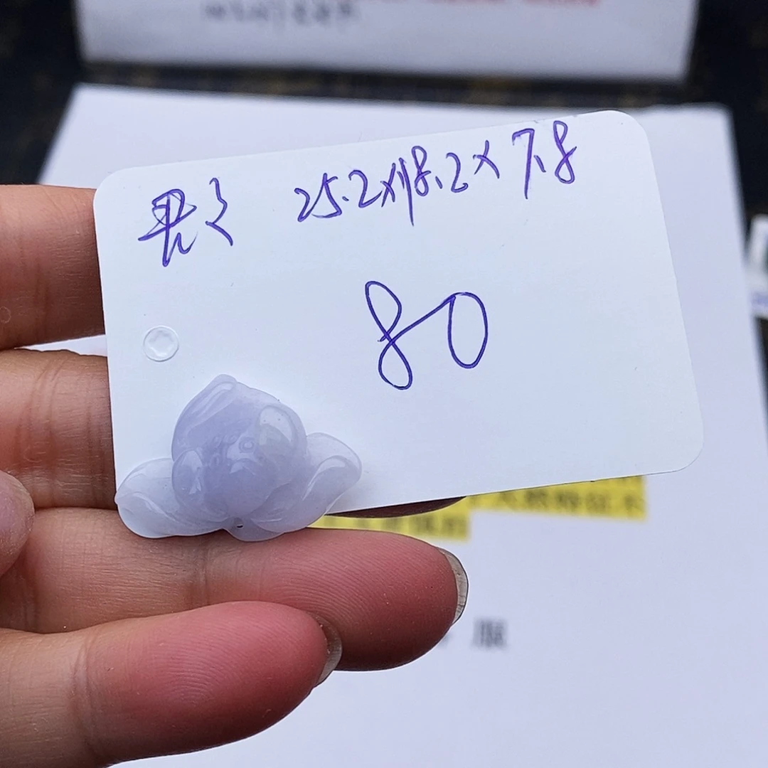 翡翠未镶嵌颈饰天然翡翠A货