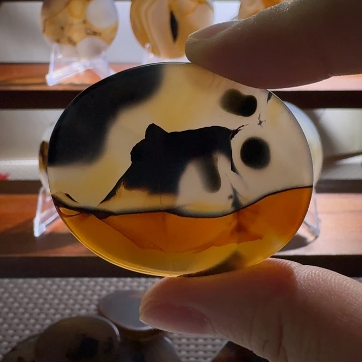 玛瑙/玉髓合金颈饰