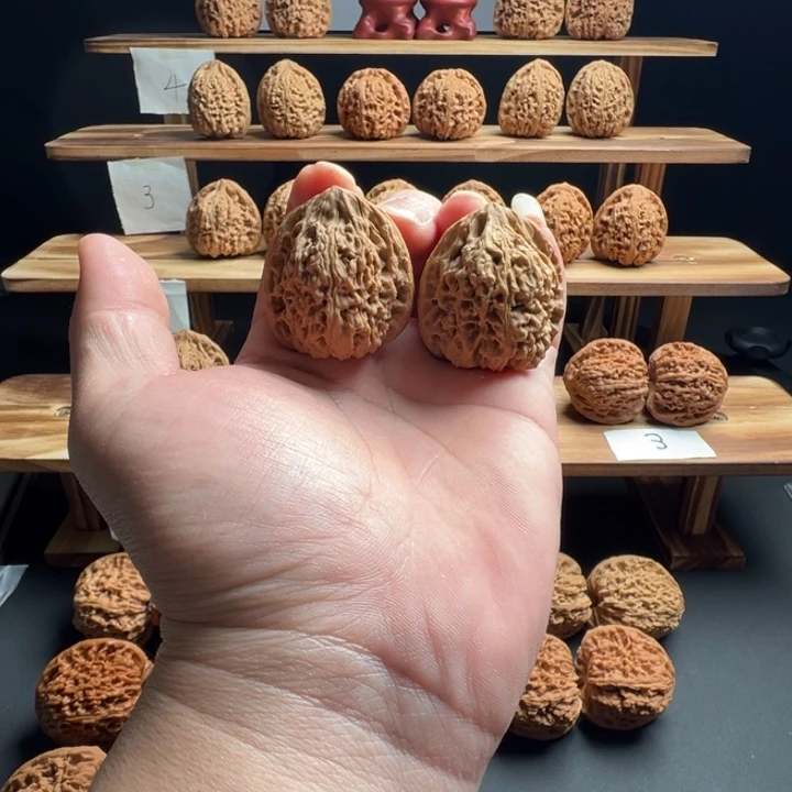 桃核吊坠南疆石拉丝纹尺寸36