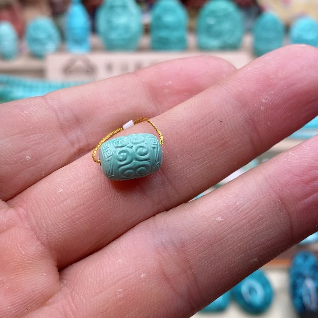 绿松石珠宝奇石未镶嵌