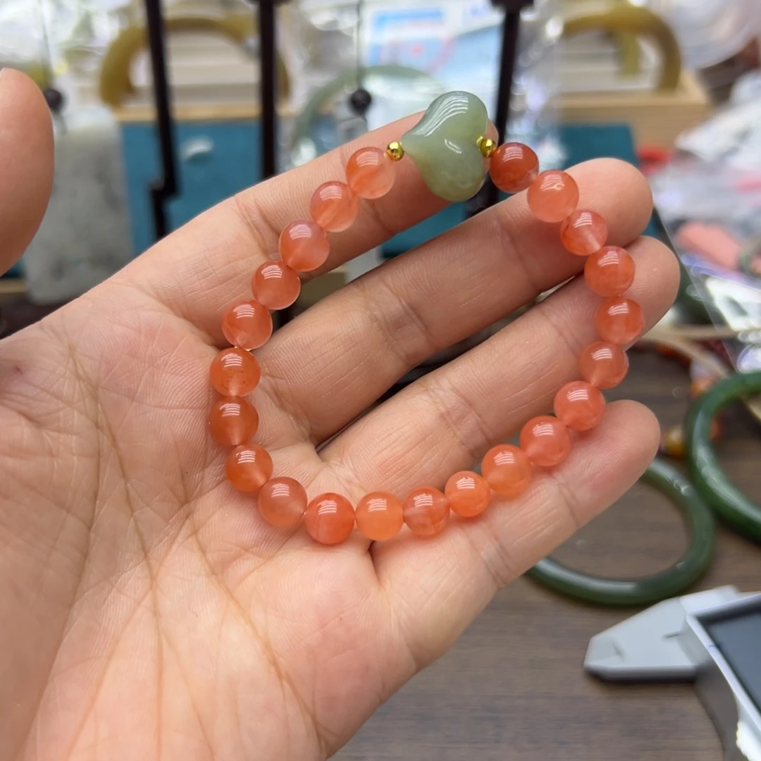 南红玛瑙未镶嵌手链670
