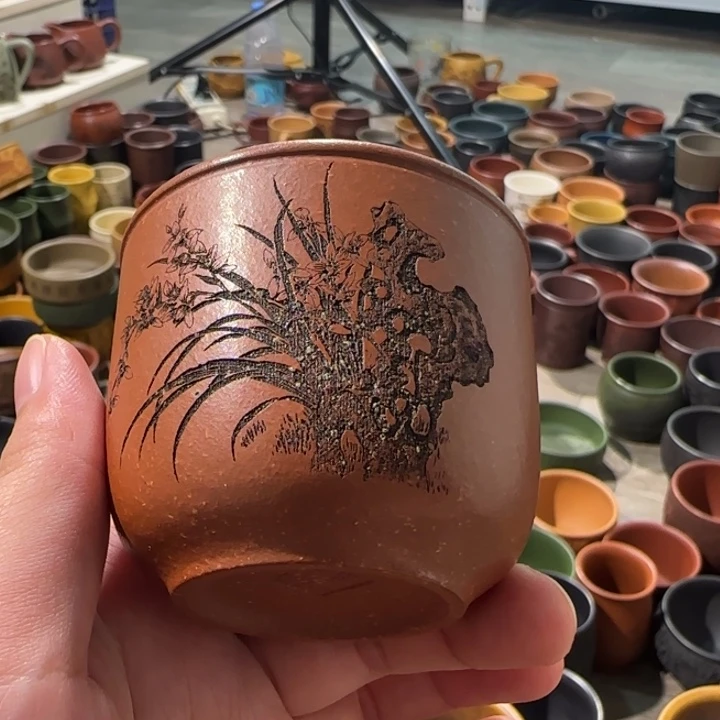 茶杯紫砂全手工紫砂