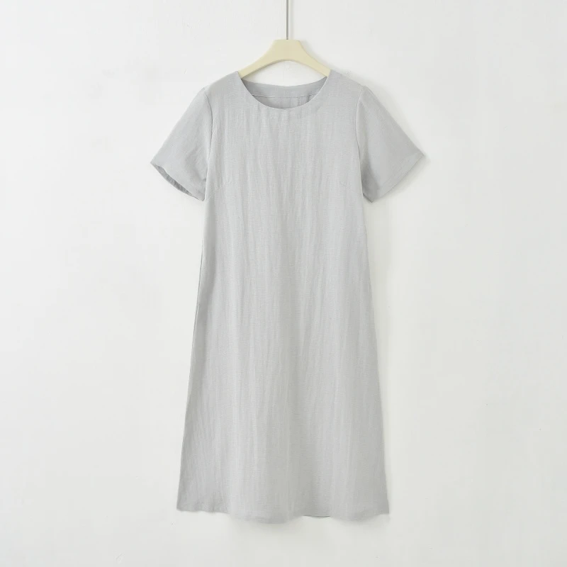 JIANYOU-[柔软舒适感]2025初夏新款女时尚百搭舒适连衣裙K-K968