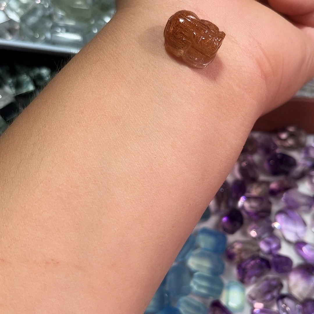 水晶珠宝半成品未镶嵌市***姐2号