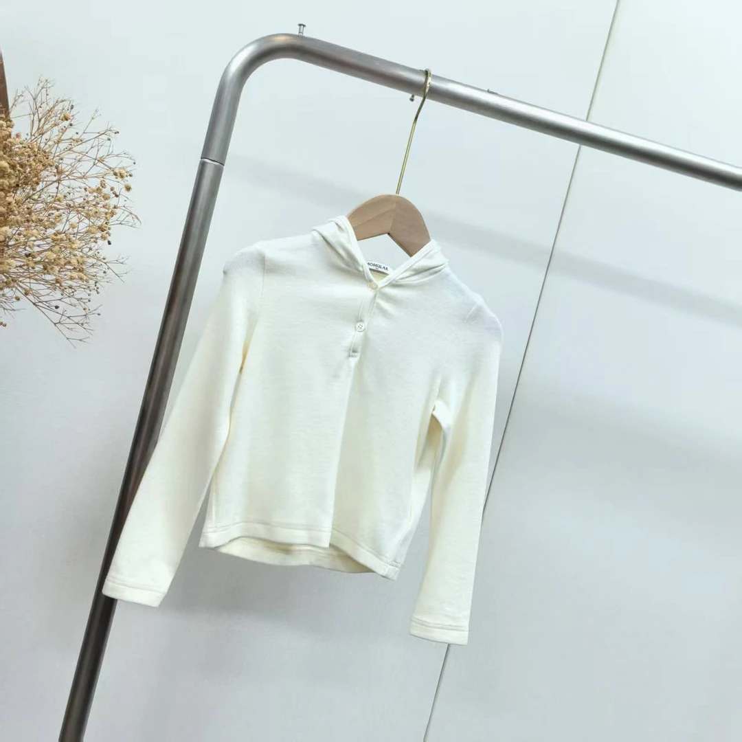 【G021】白色长袖T恤B1-18