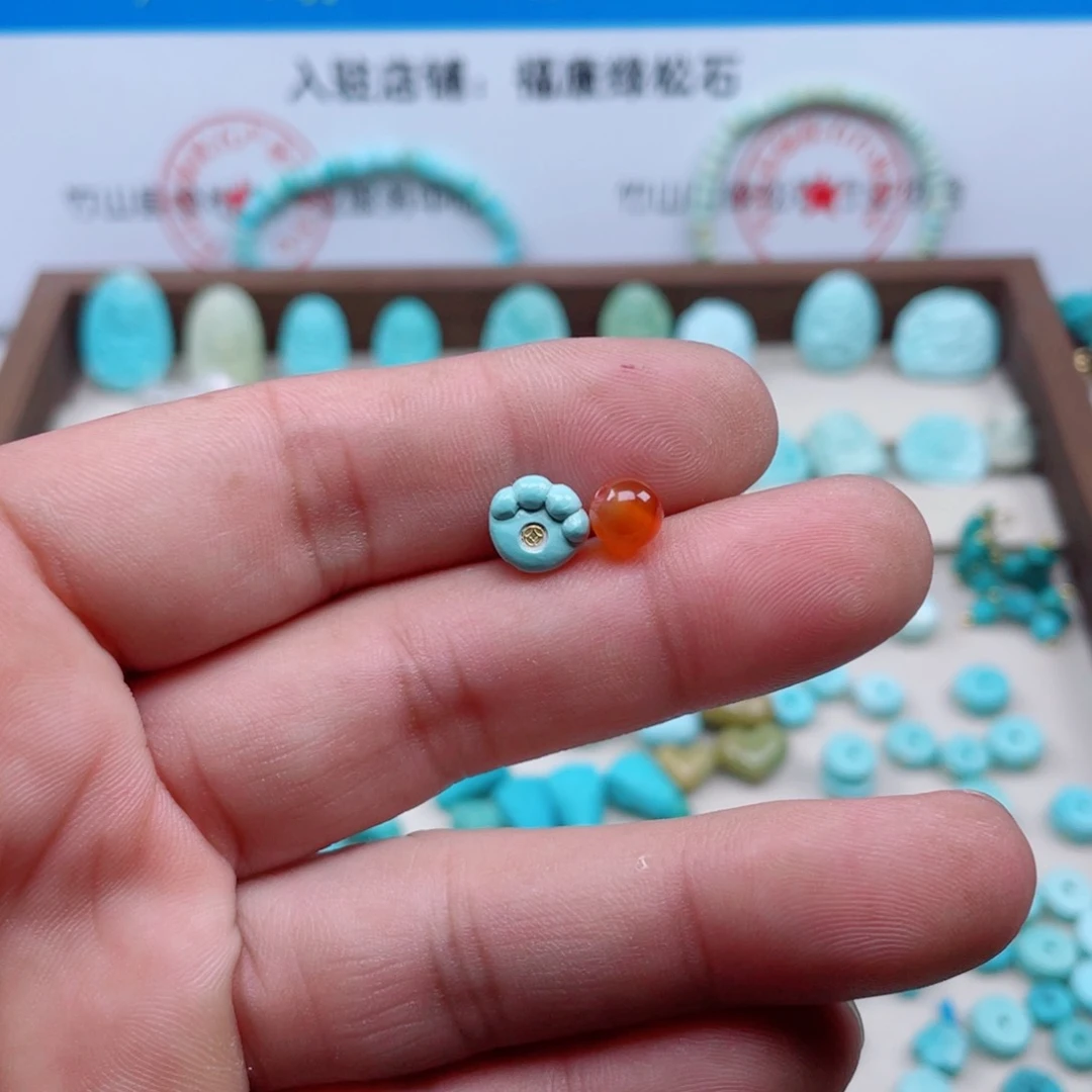 南红玛瑙未镶嵌颈饰093