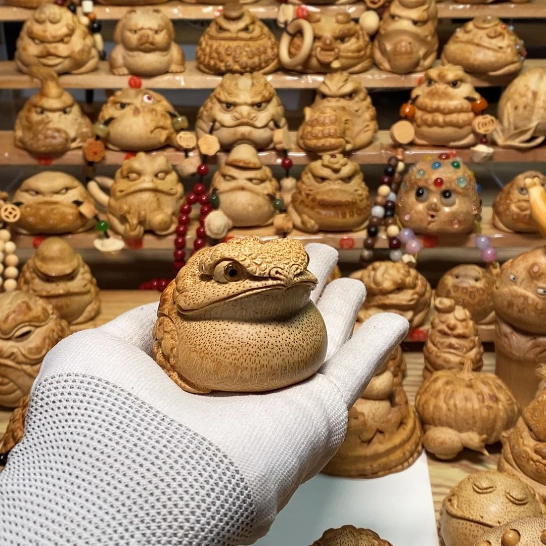 莫***期香榧木竹根雕工艺精湛工艺