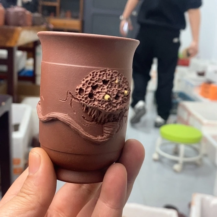 紫砂茶壶黄龙山紫砂手工制作