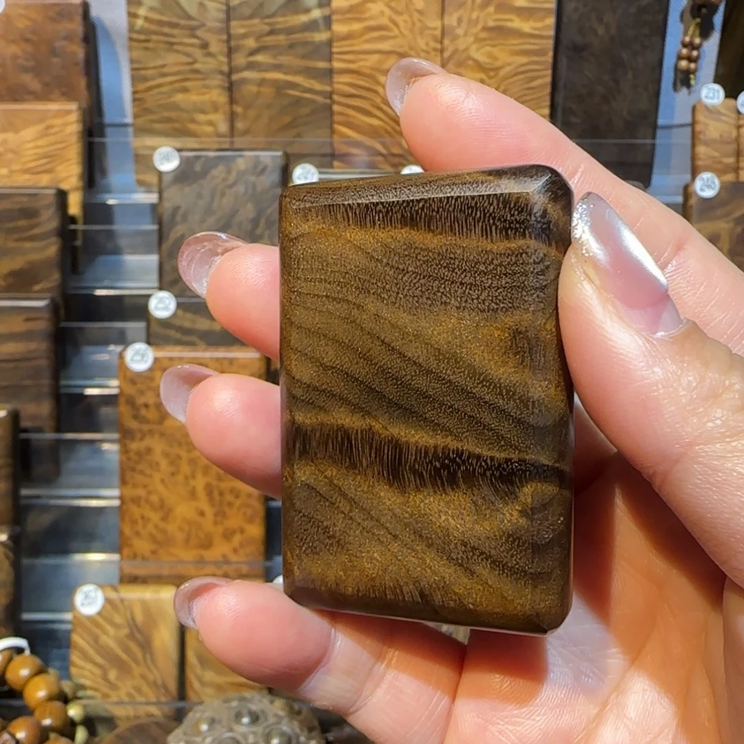 楠木（金丝楠）把件金丝楠木小叶桢楠