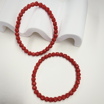 含辰砂工艺品【小宝珠宝】16 T44313-朱砂手串-多样性