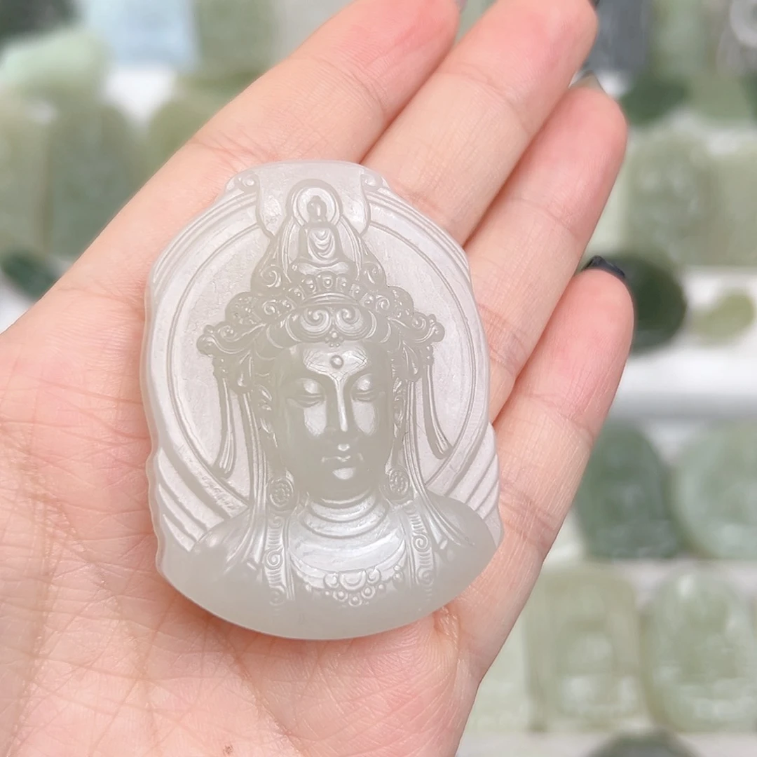 颈饰未镶嵌和田玉