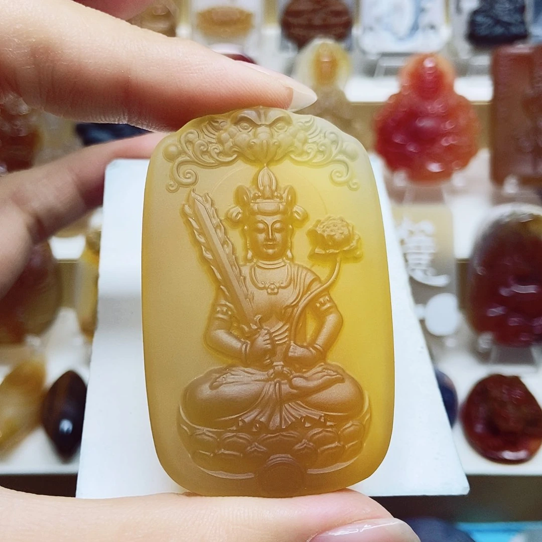 @***思玛瑙/玉髓颈饰未镶嵌