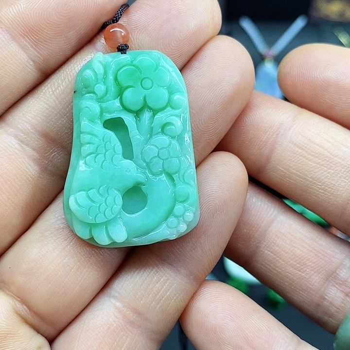 翡翠吊坠(不含链)未镶嵌吊坠