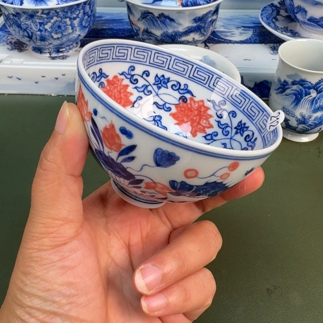 景德镇纯手绘茶具圆圆2231