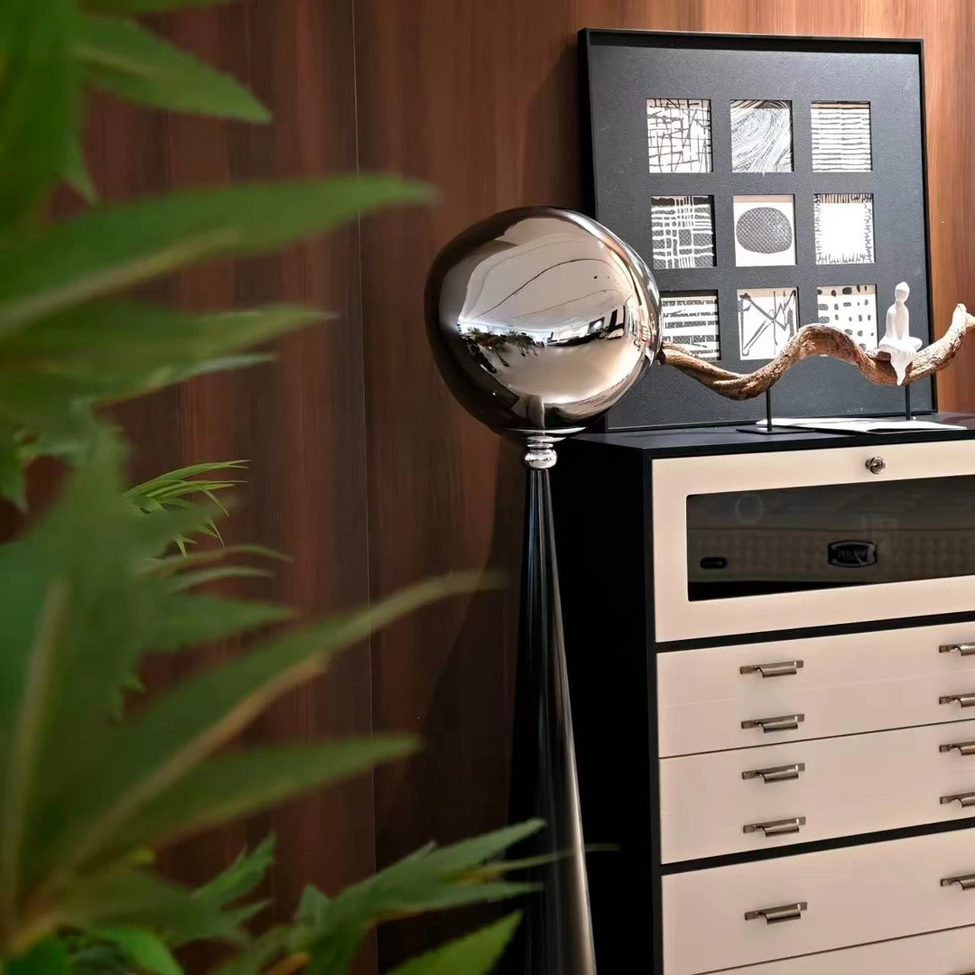 意式轻奢轻奢熔岩灯高级感落地灯客厅酒店餐厅氛围卧室创意台灯