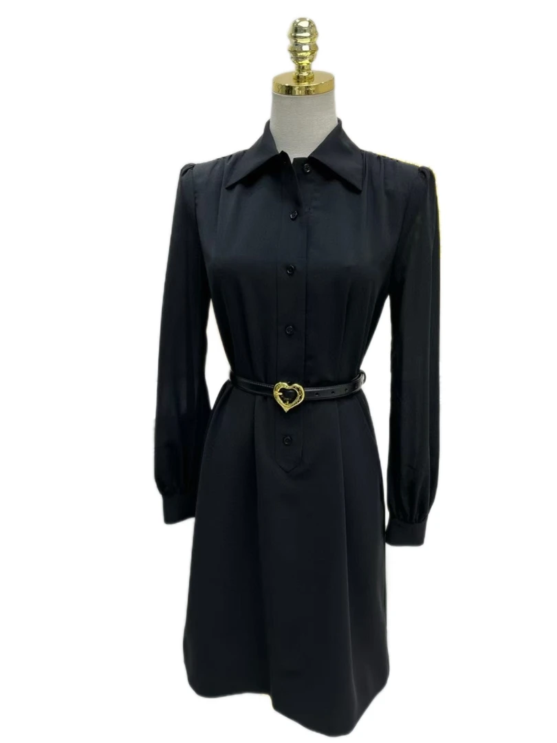 慕溢-353黑色连衣裙