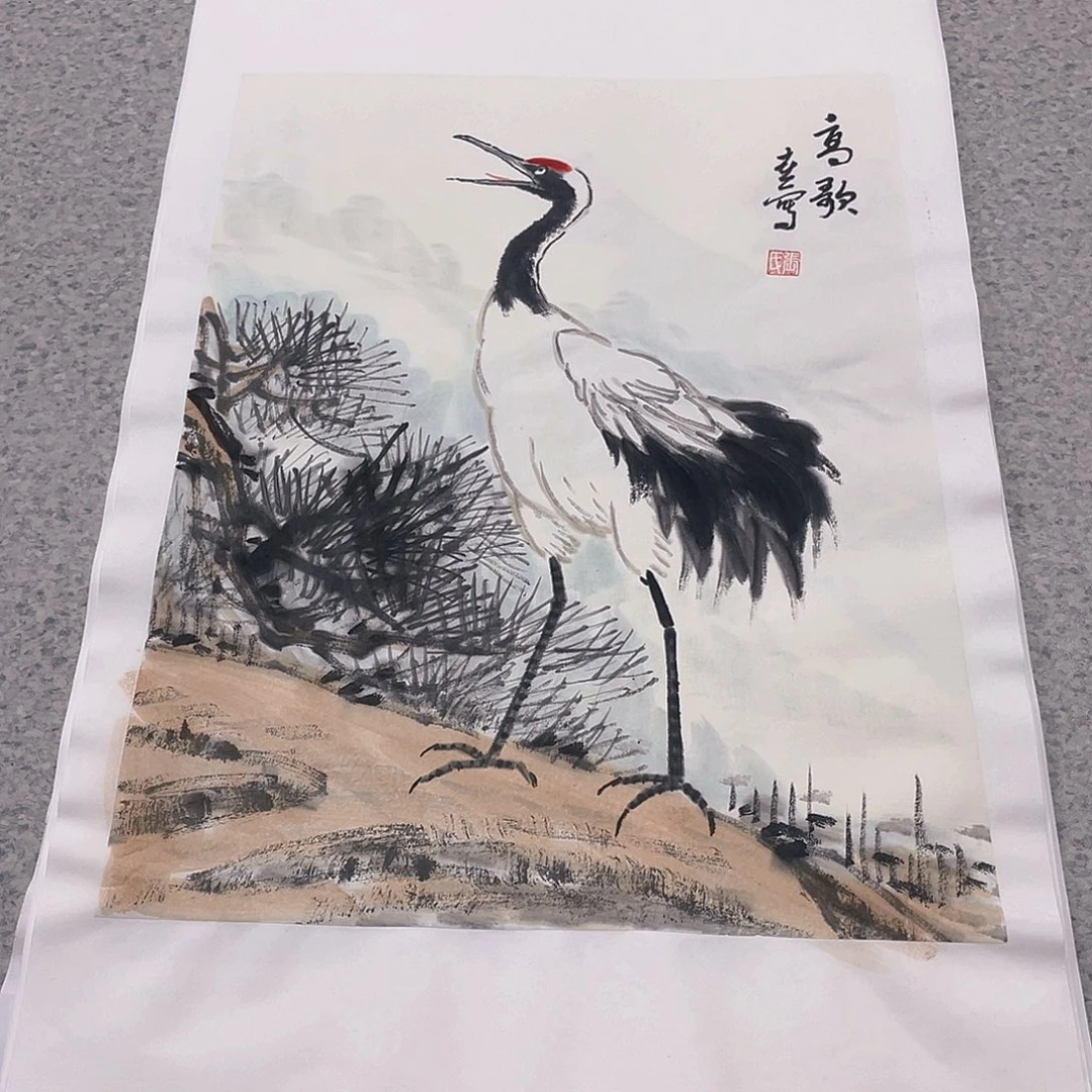 国画1.4平尺国画作品