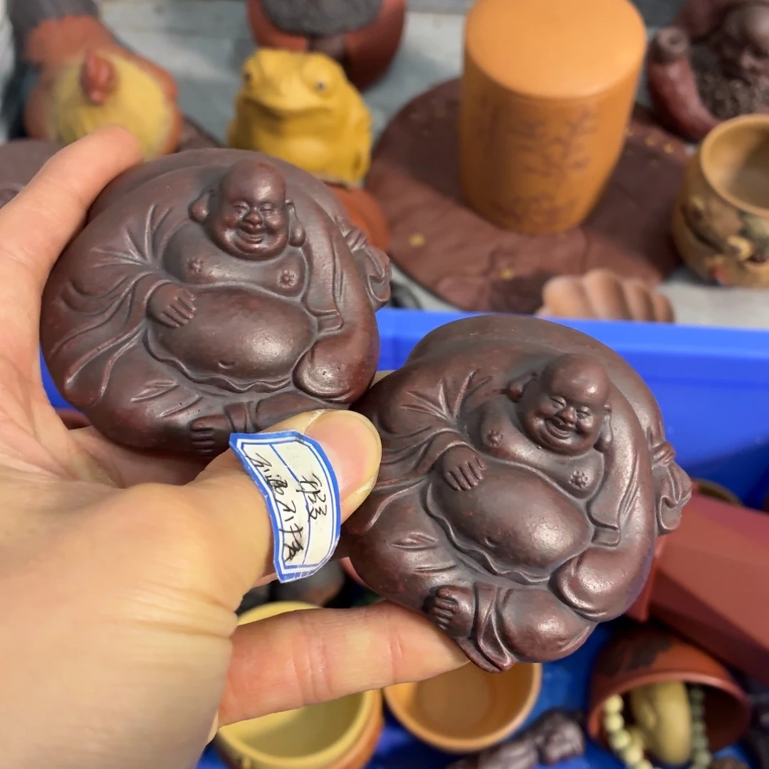 紫砂茶杯瑕疵不退不换介意勿拍