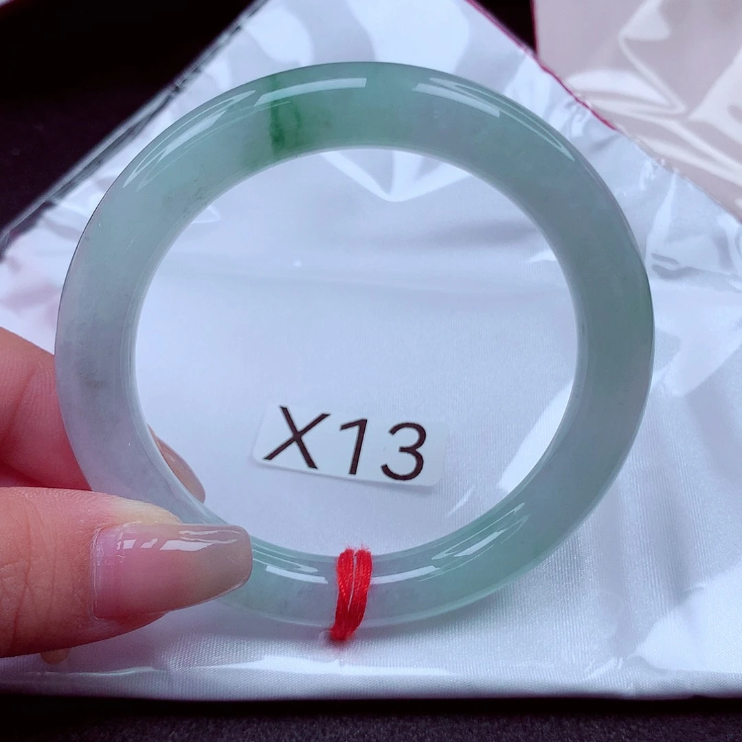 翡翠未镶嵌手镯天然缅甸翡翠A货