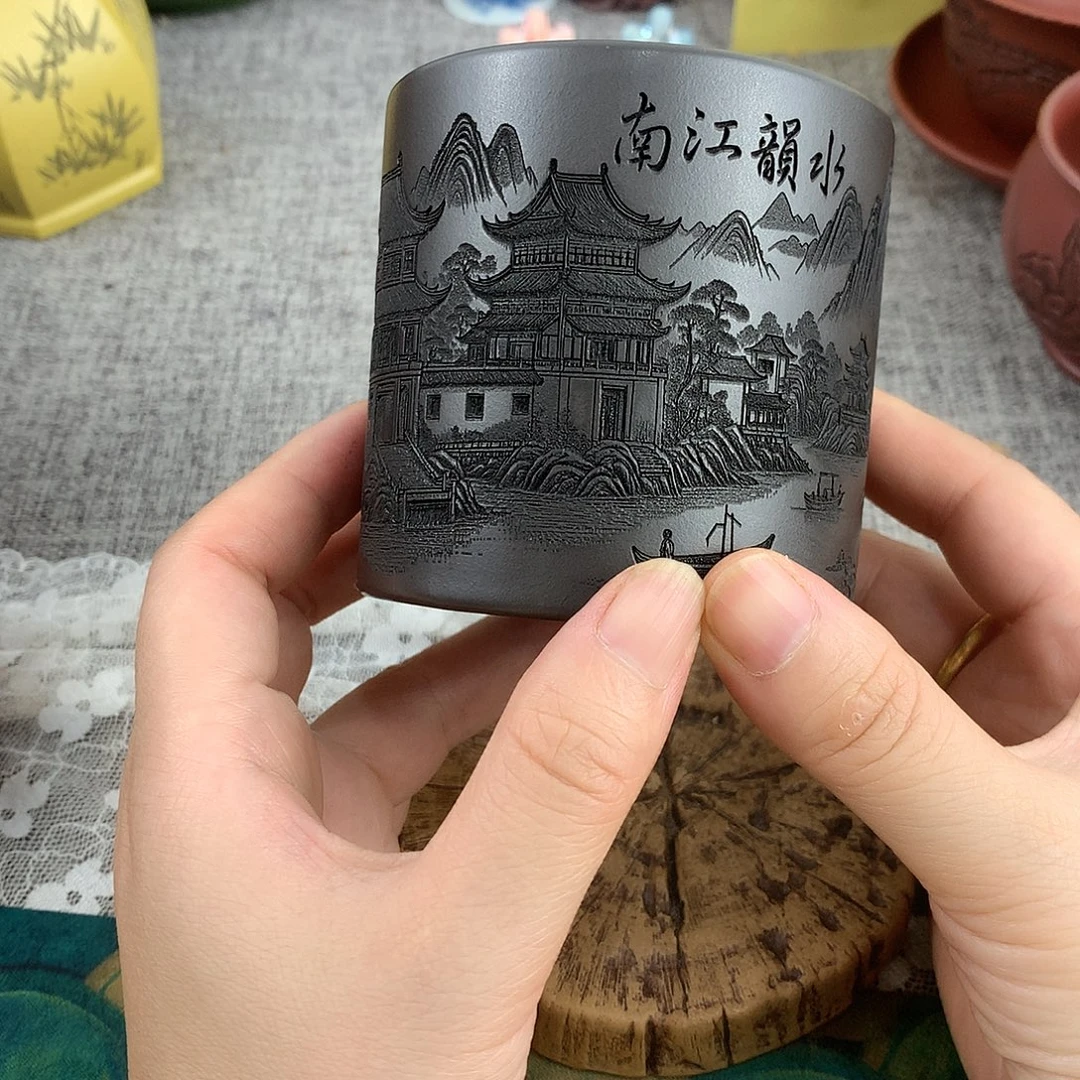茶杯紫砂高端主人杯