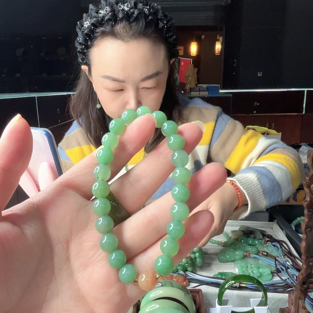 密玉（石英质玉）未镶嵌颈饰